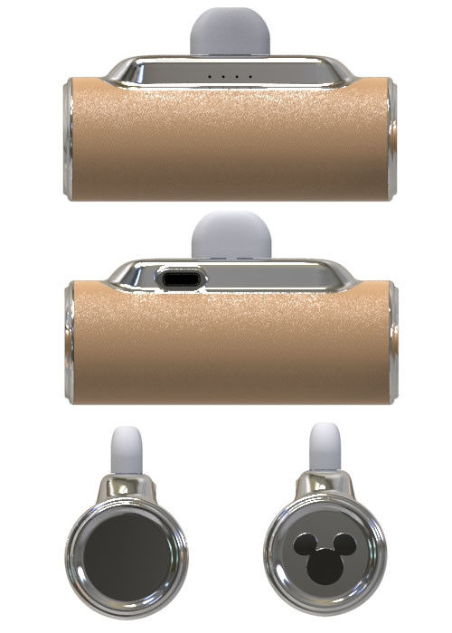 Tipo de bolsillo Banco de energía de cuero 5000mAh Más de 300 veces vida del ciclo