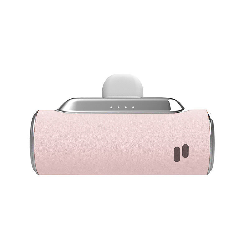 Banco de energía de bolsillo simple de 4500mAh con conector de tipo C incorporado