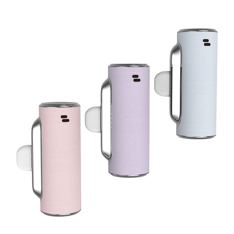 E08 Banco de energía de cuero Mini portátil con bolsa de fragancia / conector USB-C