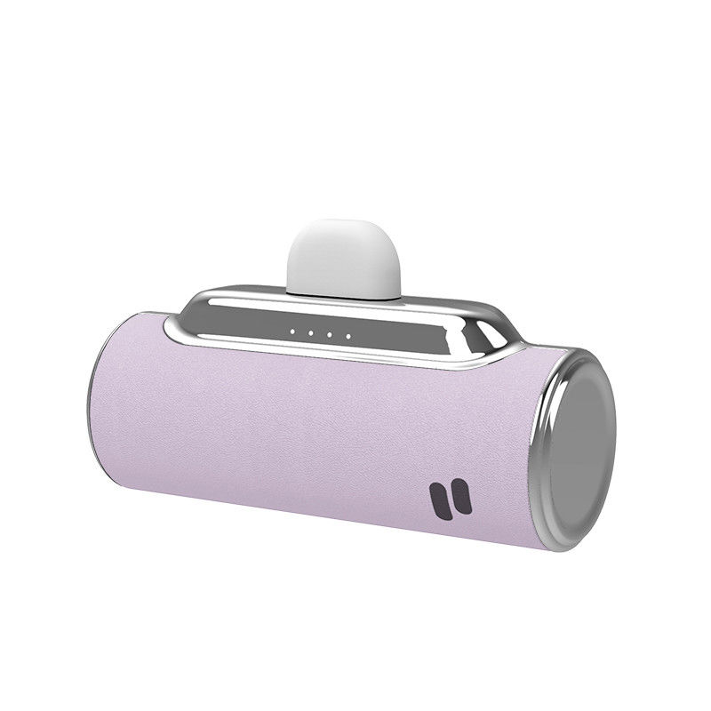 Mini Banco de energía de cuero Salida 5V 2.1 A Batería de polímero de iones de litio Banco de energía de 4500mAh