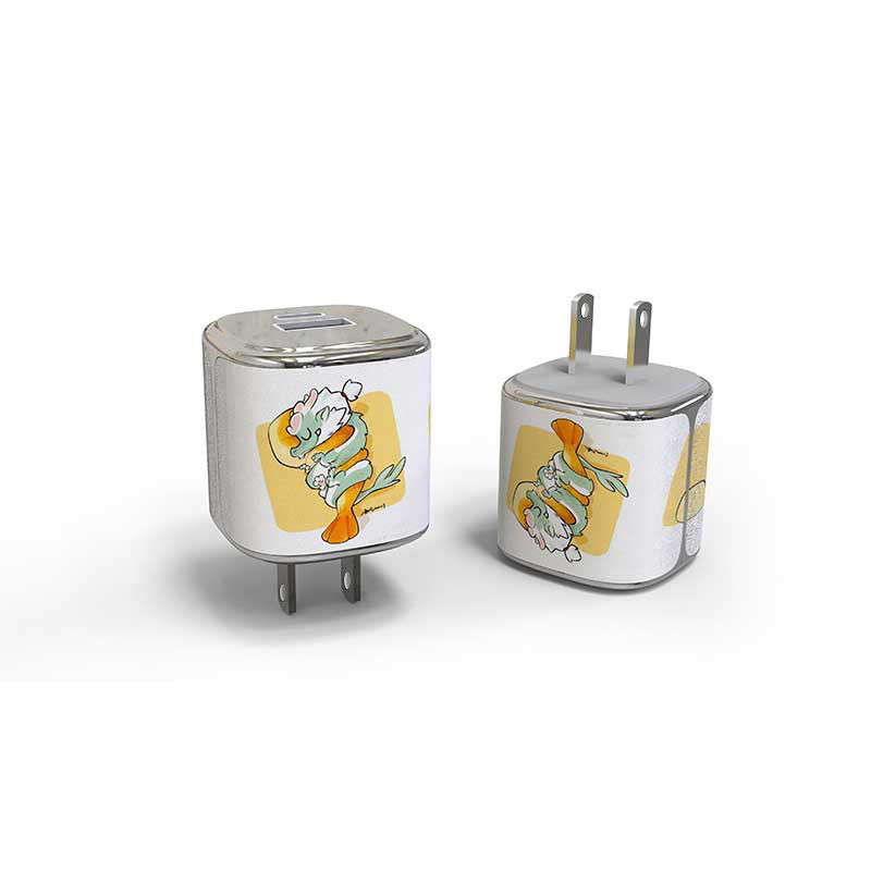 Mini 35W USB tipo C cargador de pared 2 puertos Nano GaN cargador rápido