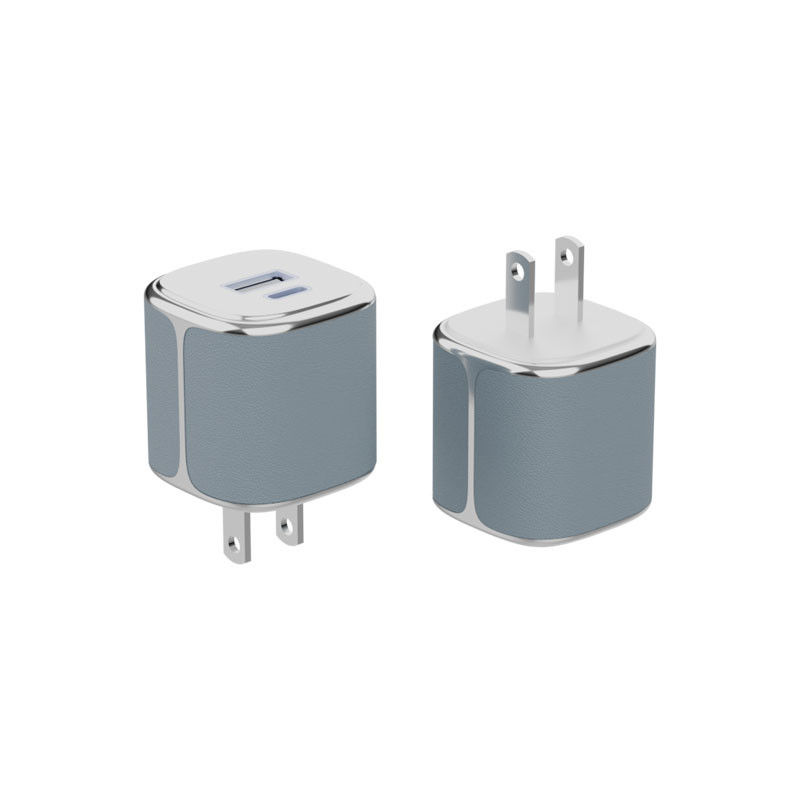 Cargador de pared de tipo C de carga rápida Mini 35W GaN Cargador de cuero